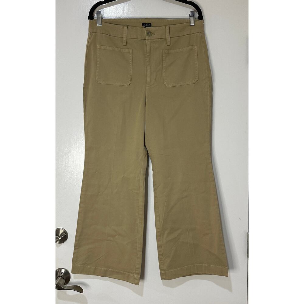 J. Crew Women's Khaki Stretch Pants Size 30 NWT Preppy Minimalist School